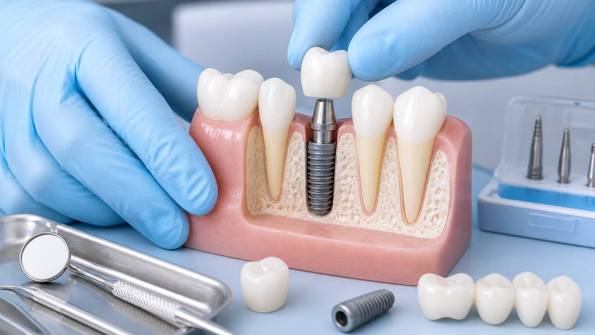 Implante dental unitario: procedimiento, coste y alternativas