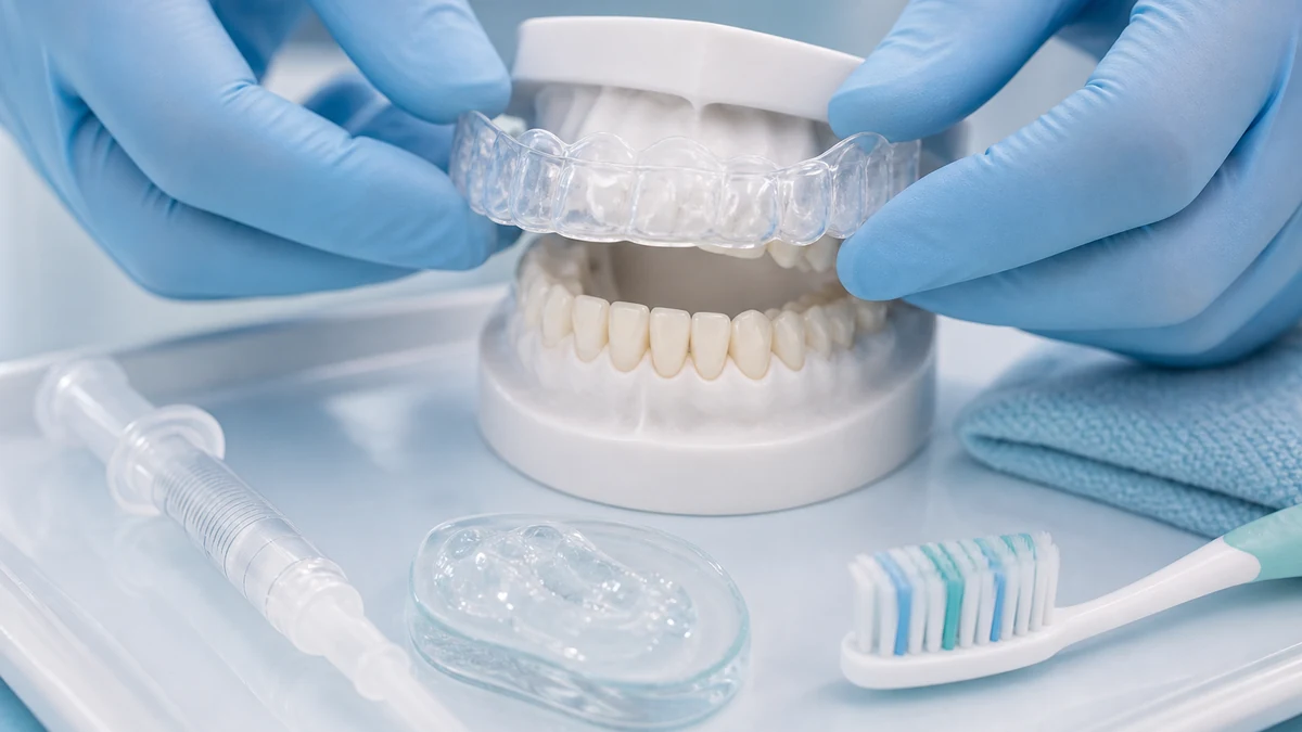 Sbiancamento dei denti per denti sensibili: è sicuro?